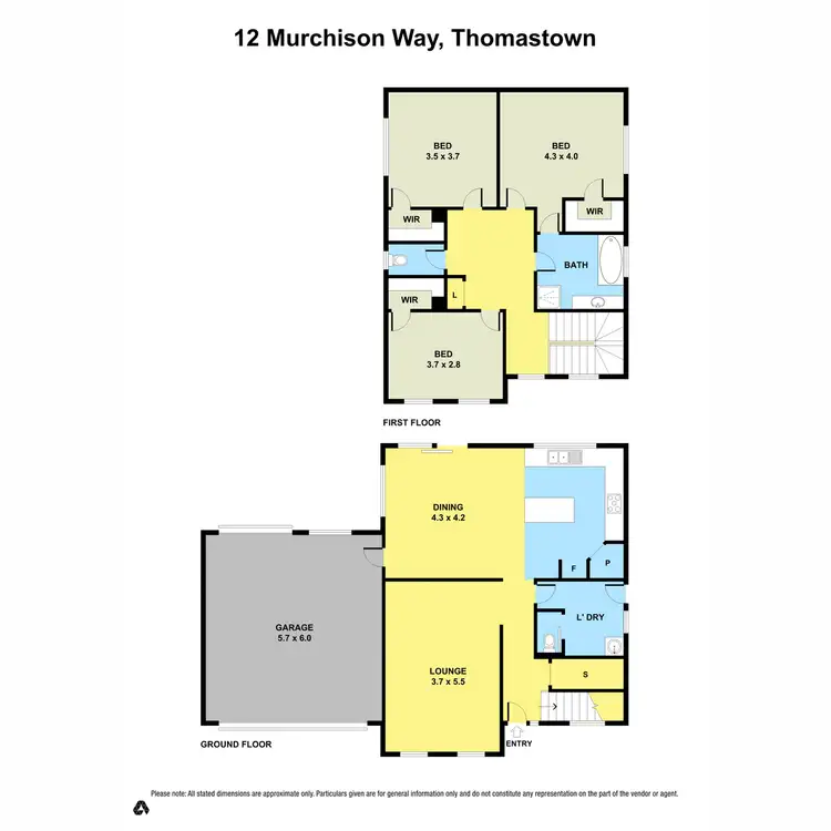 Floorplan of Homely house listing, 12 Murchison Way, Thomastown VIC 3074