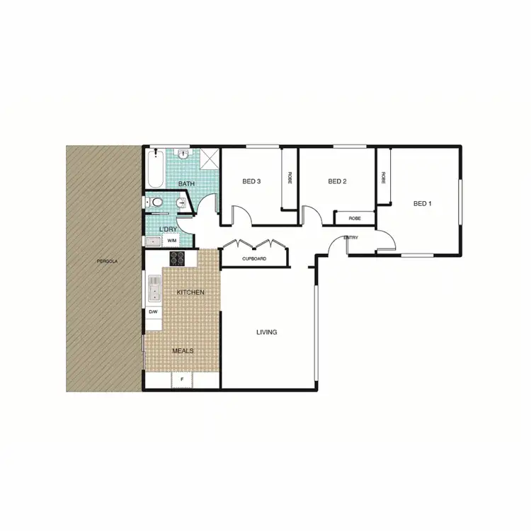Floorplan of Homely house listing, 16 Gundulu Place, Giralang ACT 2617