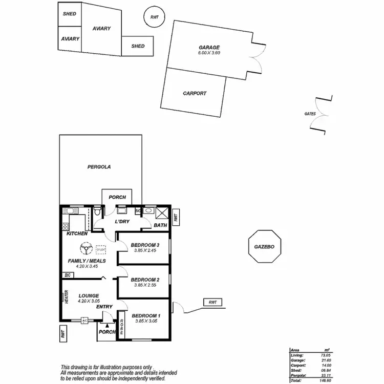 Floorplan of Homely house listing, 16 Brecon Street, Windsor Gardens SA 5087