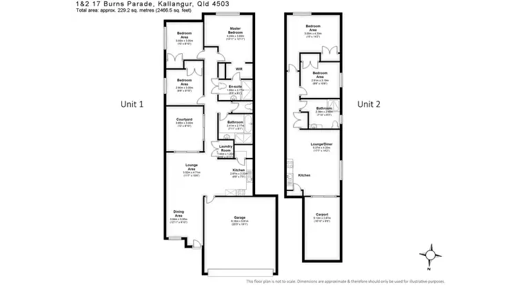 Floorplan of Homely house listing, 17 Burns Parade, Kallangur QLD 4503
