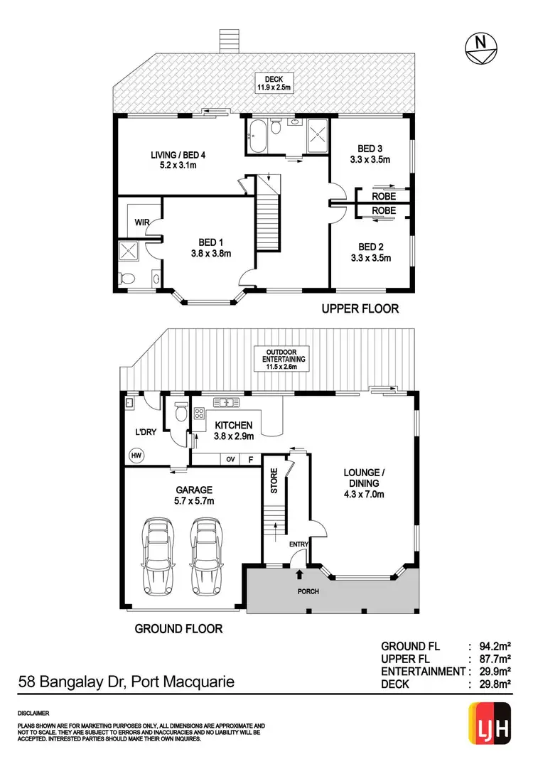 Floorplan of Homely house listing, 58 Bangalay Drive, Port Macquarie NSW 2444