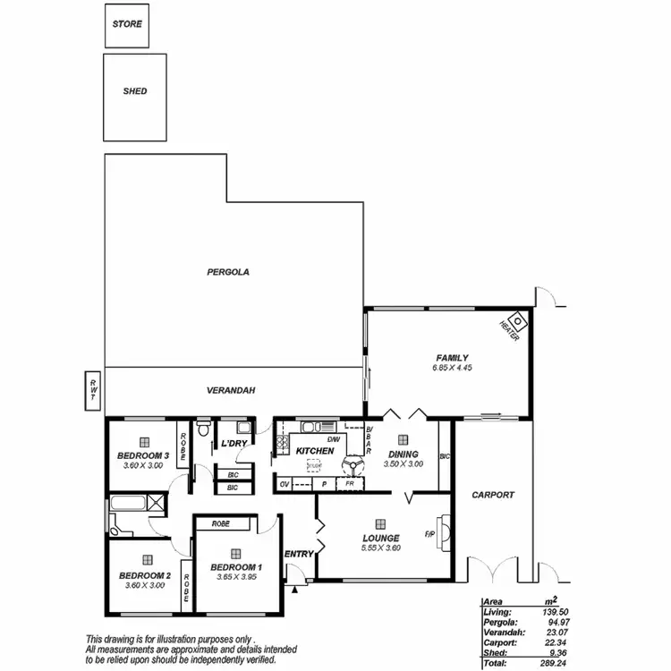 Floorplan of Homely house listing, 7 Zeehan Street, Banksia Park SA 5091