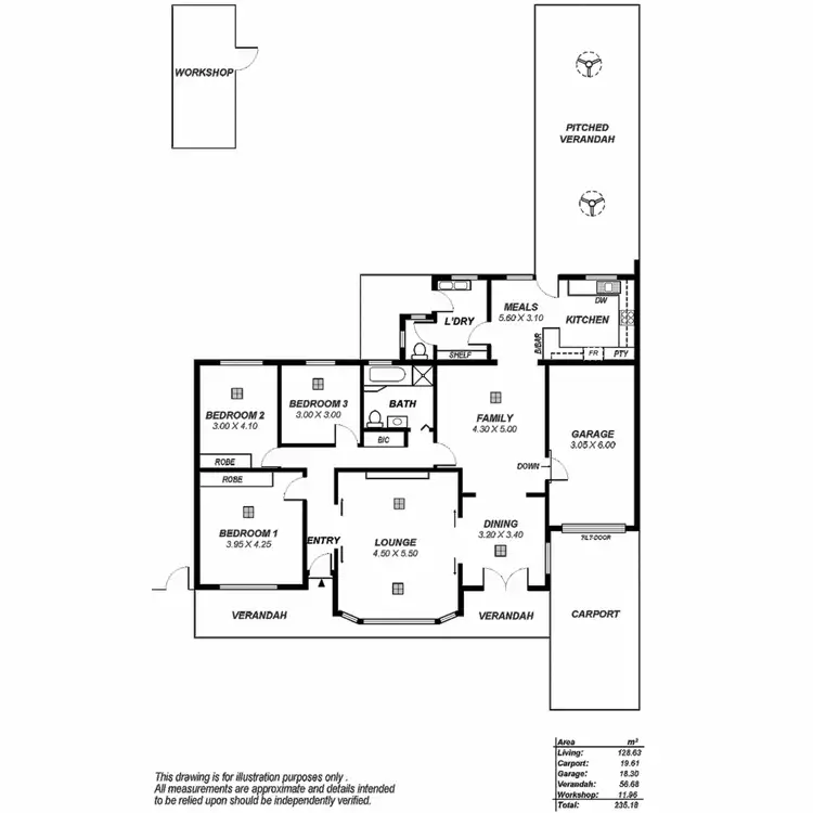 Floorplan of Homely house listing, 4 Joyce Avenue, Klemzig SA 5087