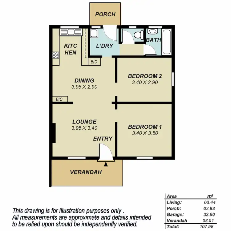 Floorplan of Homely house listing, 28 Harrow Crescent, Salisbury North SA 5108