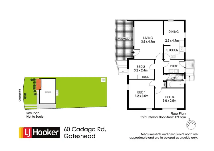 Floorplan of Homely house listing, 60 Cadaga Road, Gateshead NSW 2290