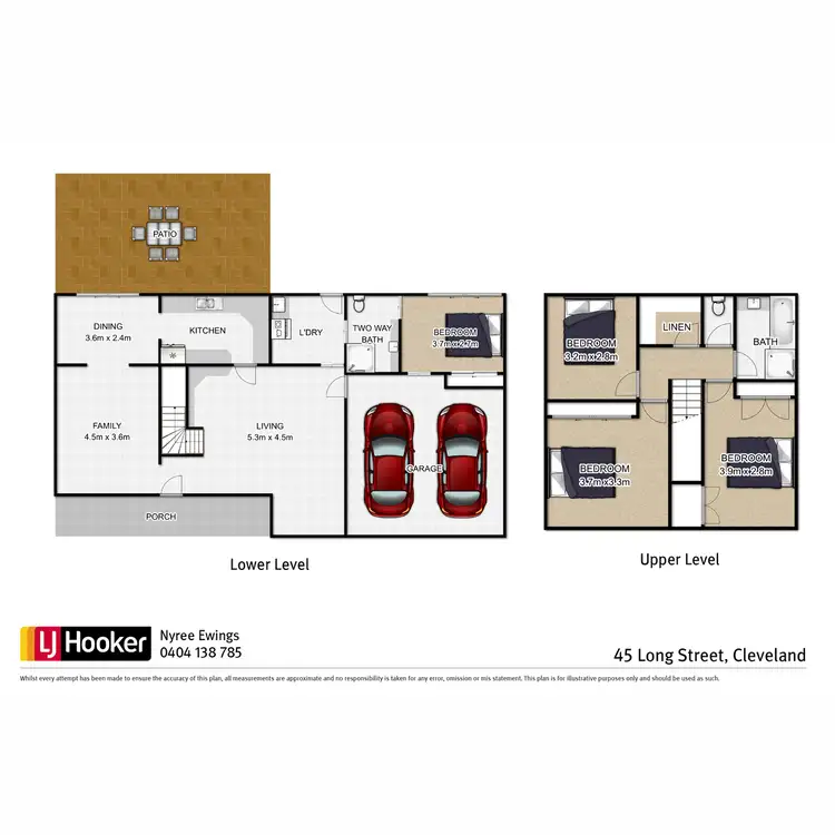 Floorplan of Homely house listing, 45 Long Street, Cleveland QLD 4163
