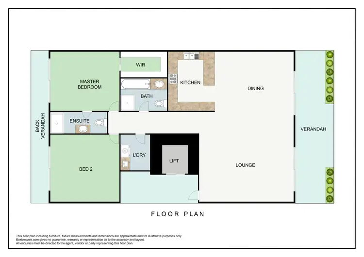 Floorplan of Homely apartment listing, Apartment 6/81-87 Arlington Esplanade, Clifton Beach QLD 4879