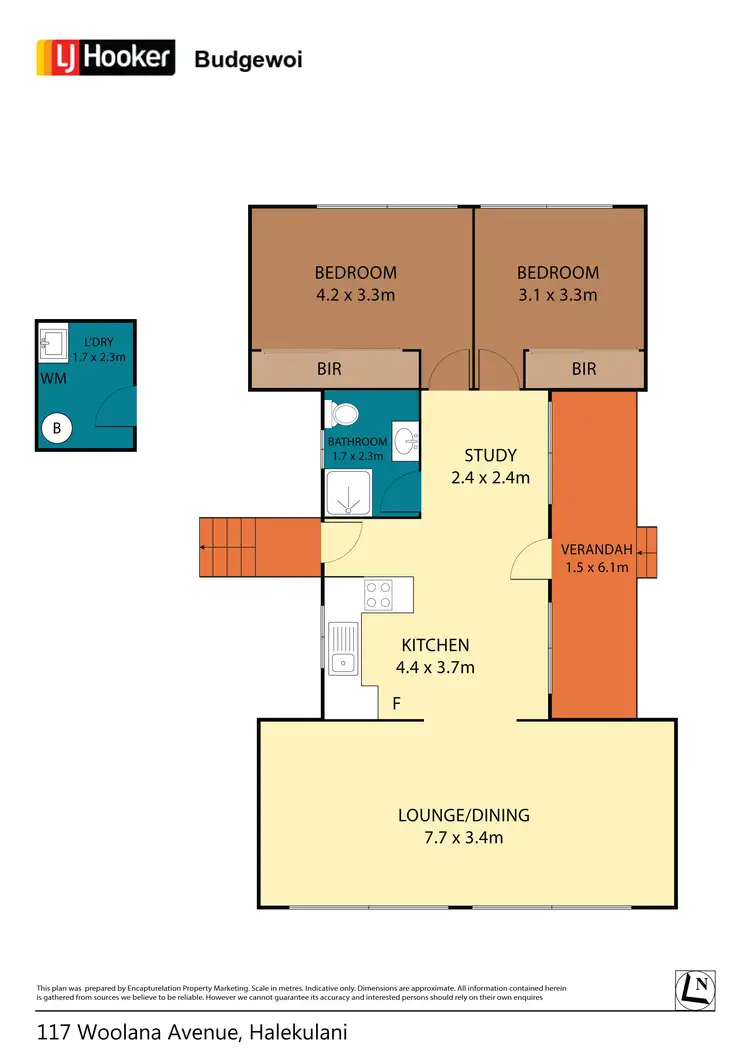 Floorplan of Homely house listing, 117 Woolana Avenue, Halekulani NSW 2262