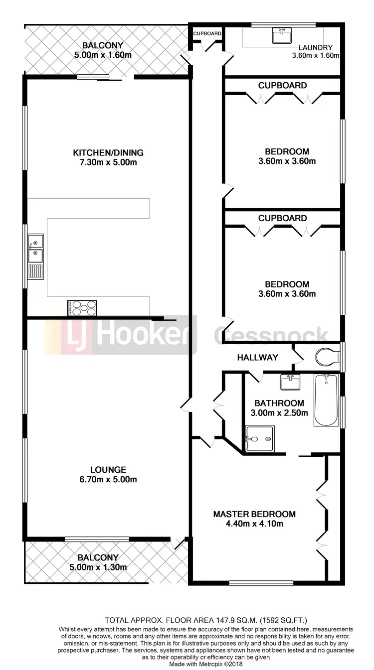 Floorplan of Homely house listing, 28 Comfort Ave, Cessnock NSW 2325