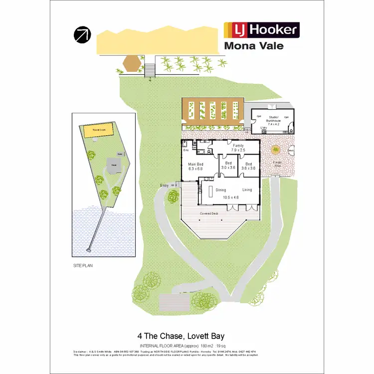Floorplan of Homely house listing, 4 The Chase, Lovett Bay NSW 2105