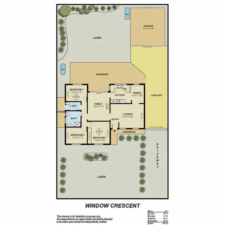 Floorplan of Homely house listing, 21 Window Crescent, Salisbury North SA 5108