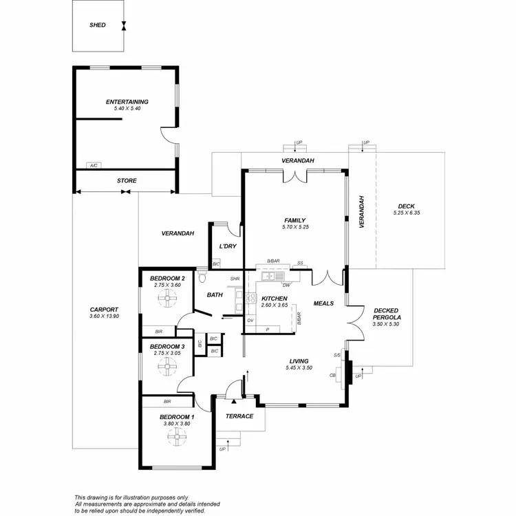 Floorplan of Homely house listing, 193 Onkaparinga Valley Road, Verdun SA 5245