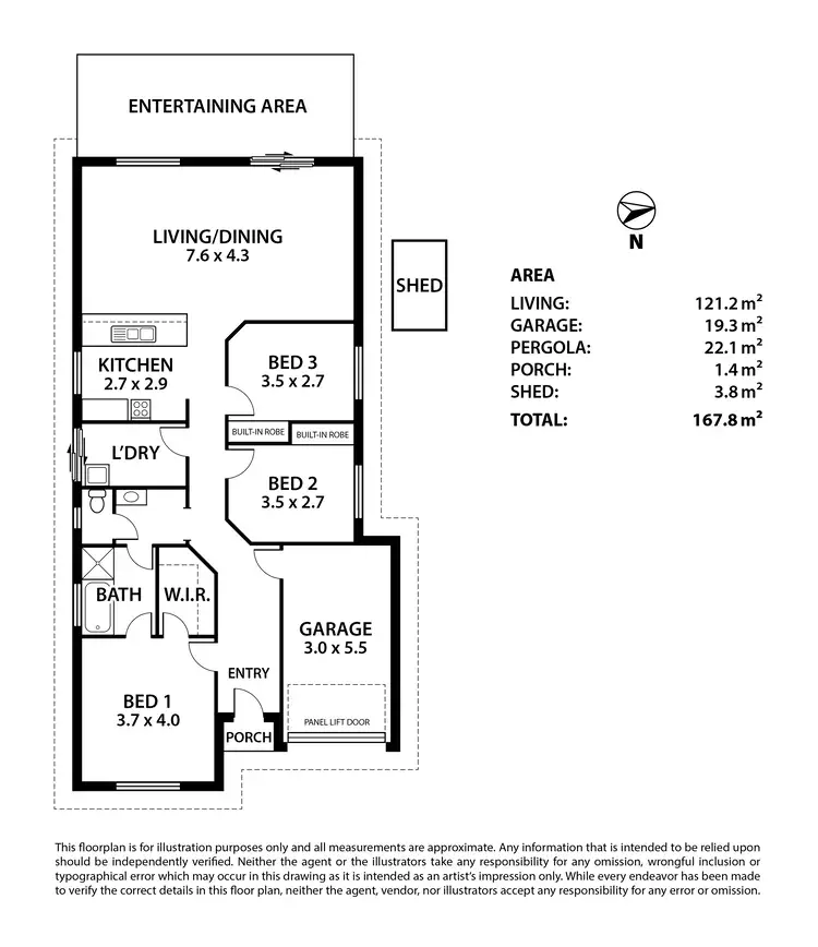 Floorplan of Homely house listing, 17 Penny Street, Mount Barker SA 5251