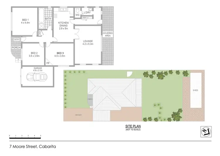 Floorplan of Homely house listing, 7 Moore Street, Cabarita NSW 2137