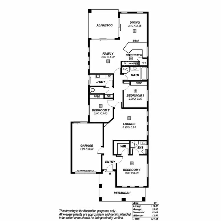 Floorplan of Homely house listing, 64 Rapid Avenue, Lightsview SA 5085