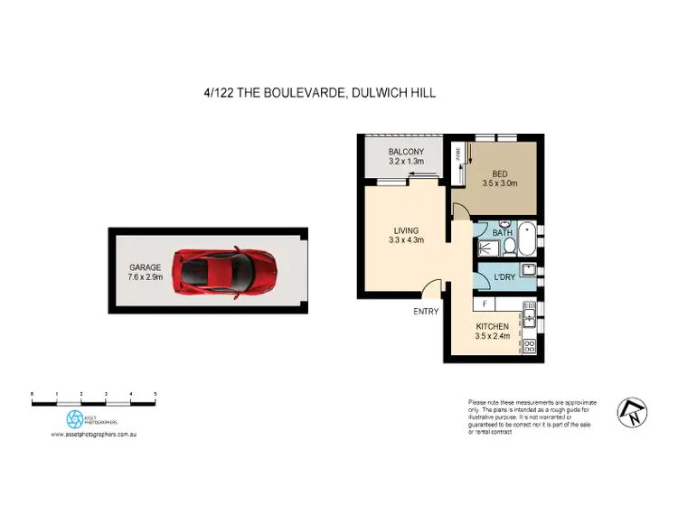 Floorplan of Homely apartment listing, 14/122 The Boulevarde, Dulwich Hill NSW 2203