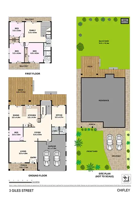 Floorplan of Homely house listing, 3 Giles St, Chifley NSW 2036