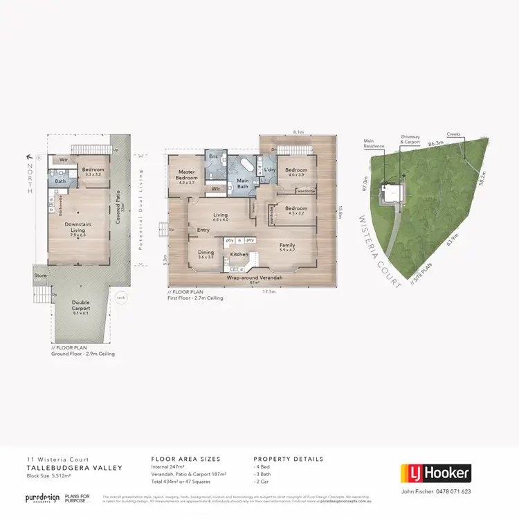 Floorplan of Homely house listing, 11 Wisteria Court, Tallebudgera Valley QLD 4228