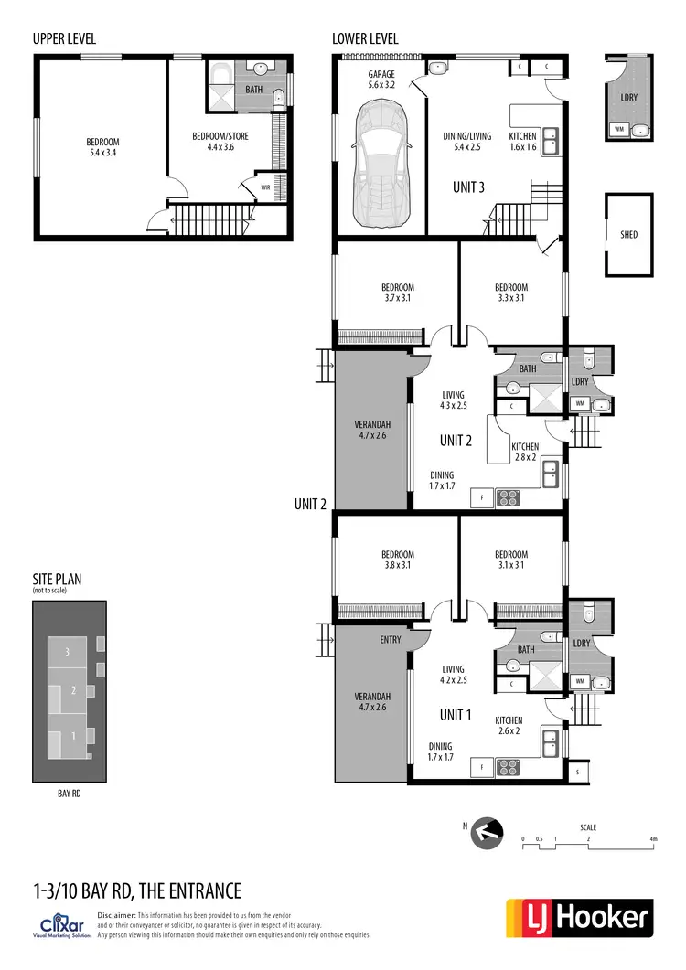 Floorplan of Homely block of units listing, 10 Bay Road, The Entrance NSW 2261