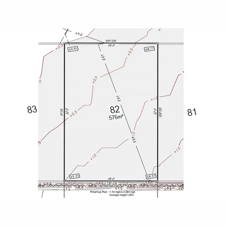 Floorplan of Homely land listing, 60 Summerview Avenue, Yarrabilba QLD 4207