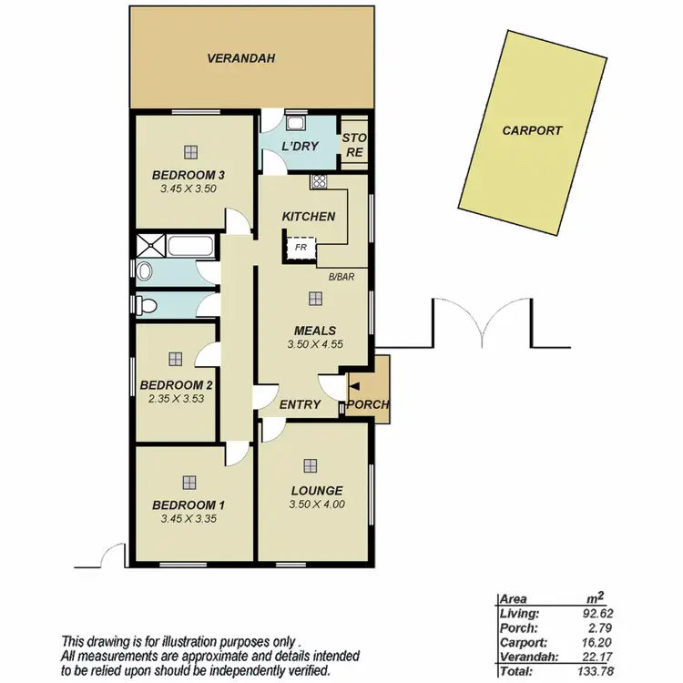 Floorplan of Homely house listing, 4 Doris Court, Parafield Gardens SA 5107