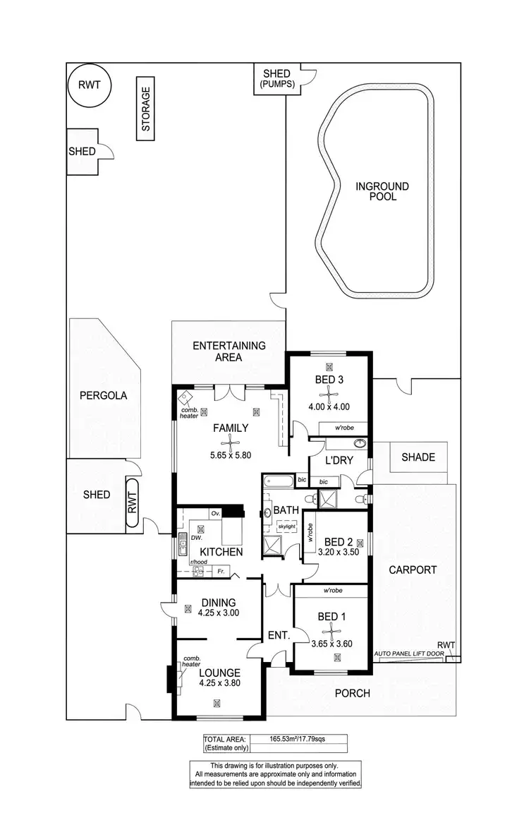 Floorplan of Homely house listing, 6 Downing Street, Hove SA 5048