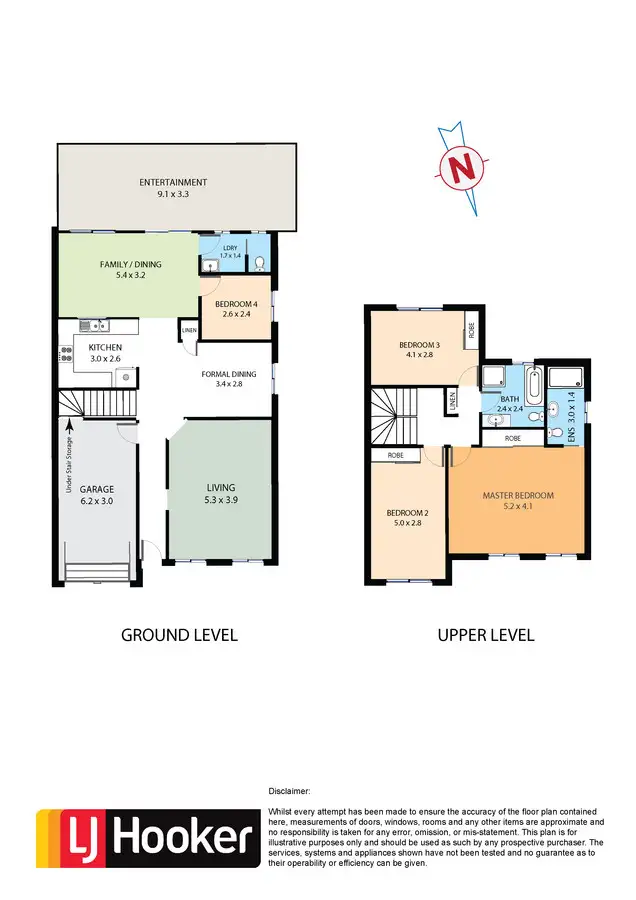 Floorplan of Homely townhouse listing, 2/63 standish Avenue, Oakhurst NSW 2761