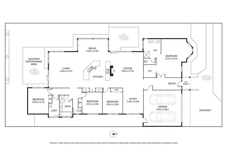 Floorplan of Homely house listing, 19 Dunnings Road, Point Cook VIC 3030