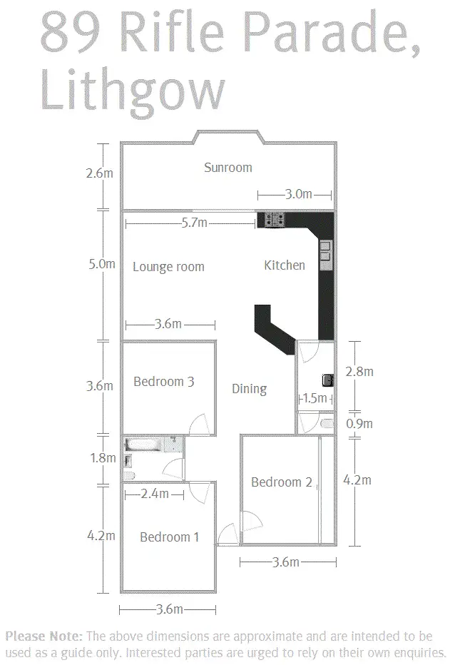 Floorplan of Homely house listing, 89 Rifle Parade, Lithgow NSW 2790