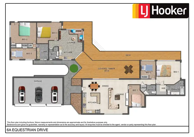 Floorplan of Homely house listing, 6A Equestrian Drive, Tolga QLD 4882