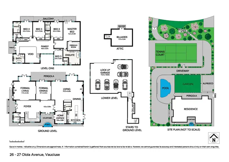 Floorplan of Homely house listing, 26-27 Olola Ave, Vaucluse NSW 2030