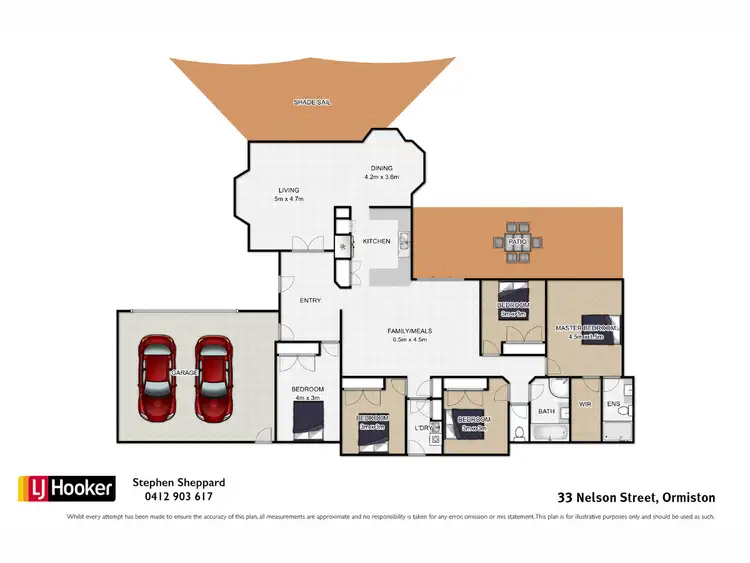Floorplan of Homely house listing, 33 Nelson Street, Ormiston QLD 4160