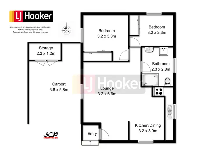 Floorplan of Homely house listing, 15/15 Crown Street, Batemans Bay NSW 2536