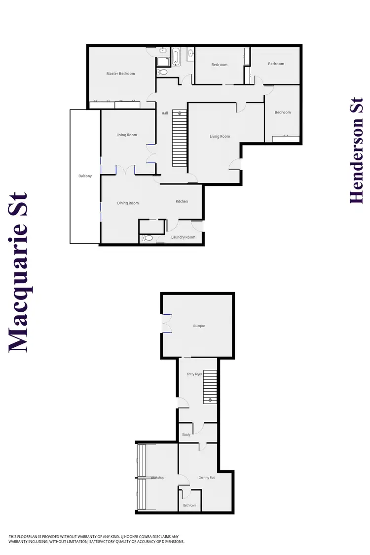 Floorplan of Homely house listing, 77 Macquarie Street, Cowra NSW 2794