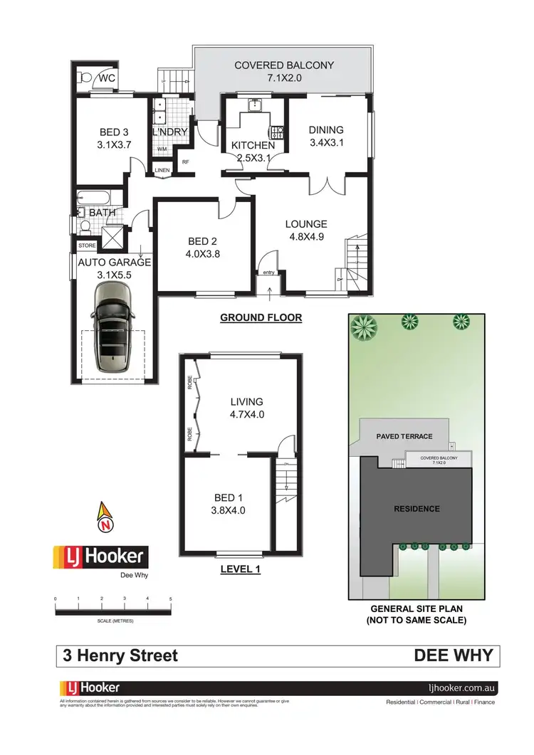 Floorplan of Homely house listing, 3 Henry Street, Dee Why NSW 2099