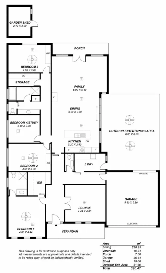 Floorplan of Homely house listing, 17 Murray Street, Lower Mitcham SA 5062
