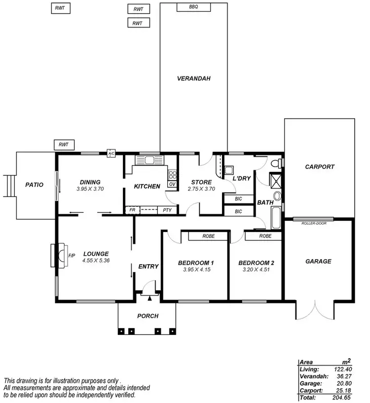 Floorplan of Homely house listing, 5 Willow Avenue, Manningham SA 5086