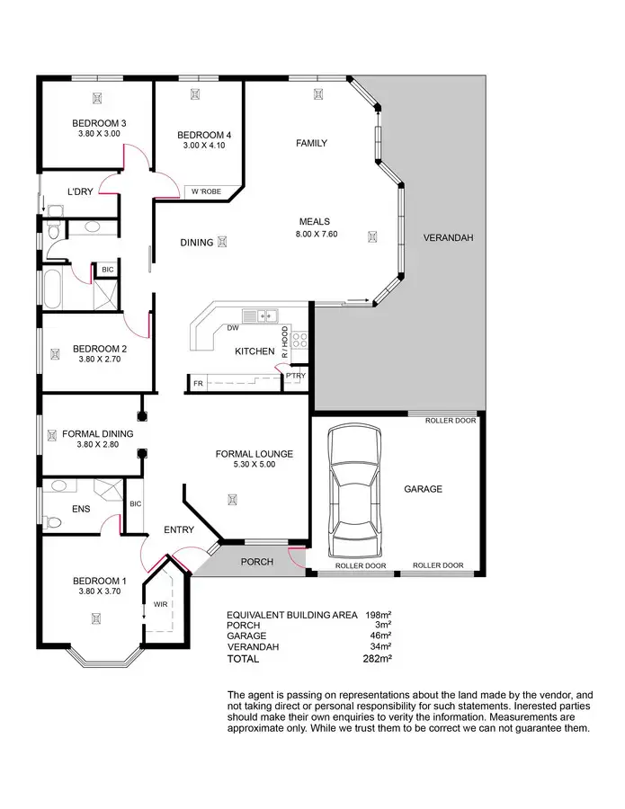 Floorplan of Homely house listing, 24 Pine View Drive, Paralowie SA 5108