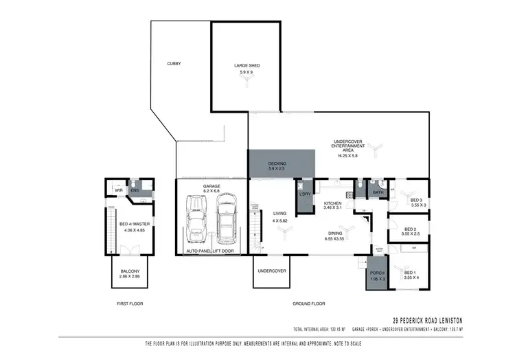 Floorplan of Homely house listing, 29 Pederick Road, Lewiston SA 5501