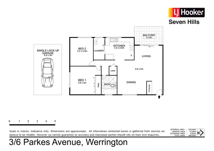 Floorplan of Homely unit listing, 3/6-8 Parkes Avenue, Werrington NSW 2747
