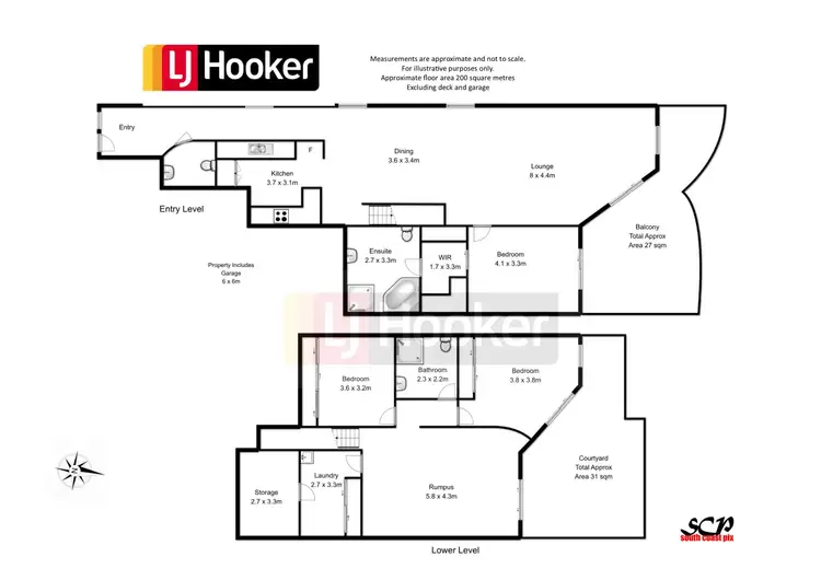 Floorplan of Homely house listing, 3/5 Crag Road, Batehaven NSW 2536