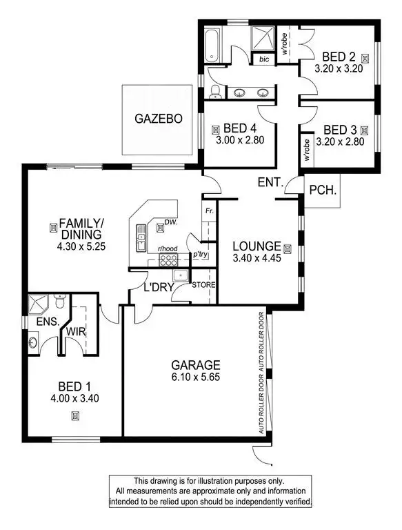 Floorplan of Homely house listing, 28A Naldera Crescent, Seacliff Park SA 5049