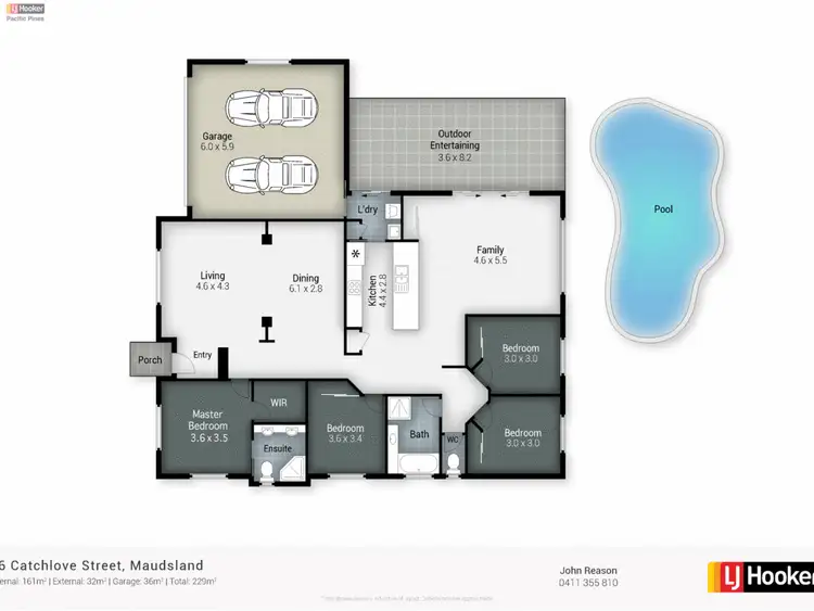 Floorplan of Homely house listing, 26 Catchlove Street, Maudsland QLD 4210