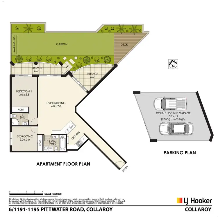 Floorplan of Homely apartment listing, 6/1191 Pittwater Road, Collaroy NSW 2097