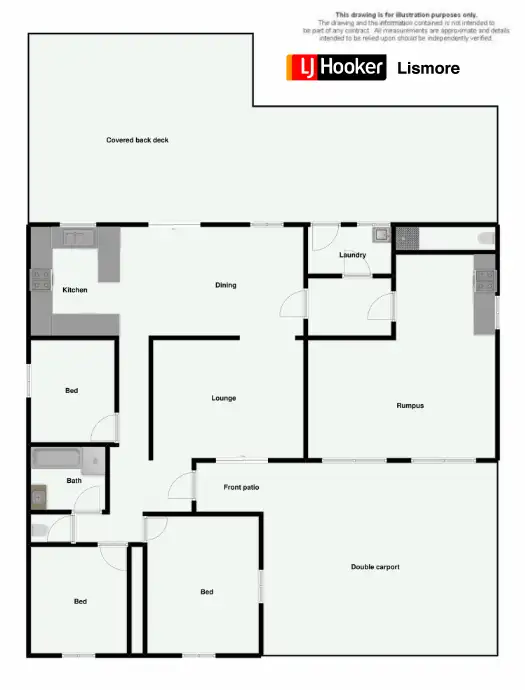 Floorplan of Homely house listing, 33 Fig Tree Drive, Goonellabah NSW 2480