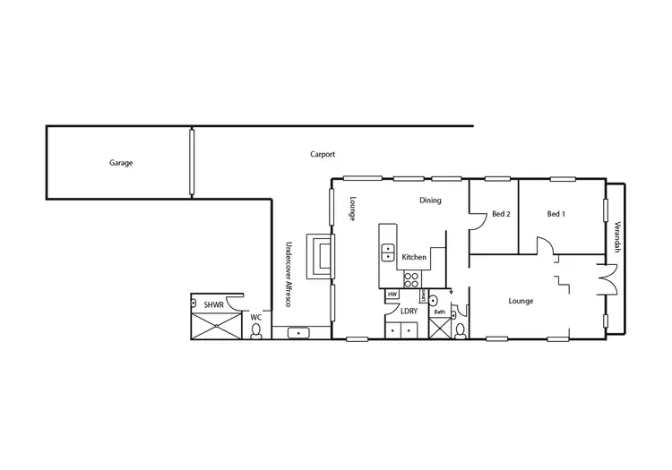 Floorplan of Homely house listing, 15 Hogan Street, Harrington NSW 2427