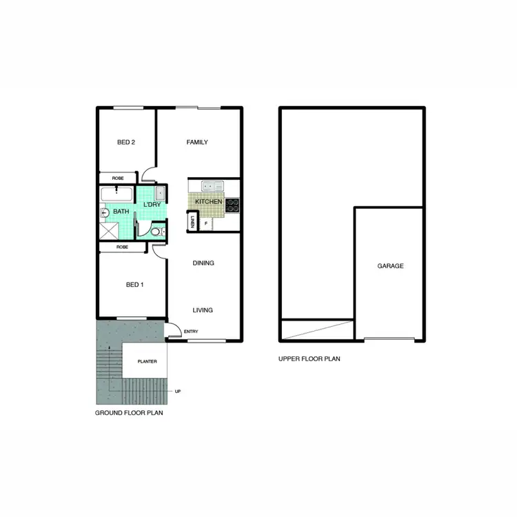 Floorplan of Homely townhouse listing, 21/21 Alsop Close, Phillip ACT 2606