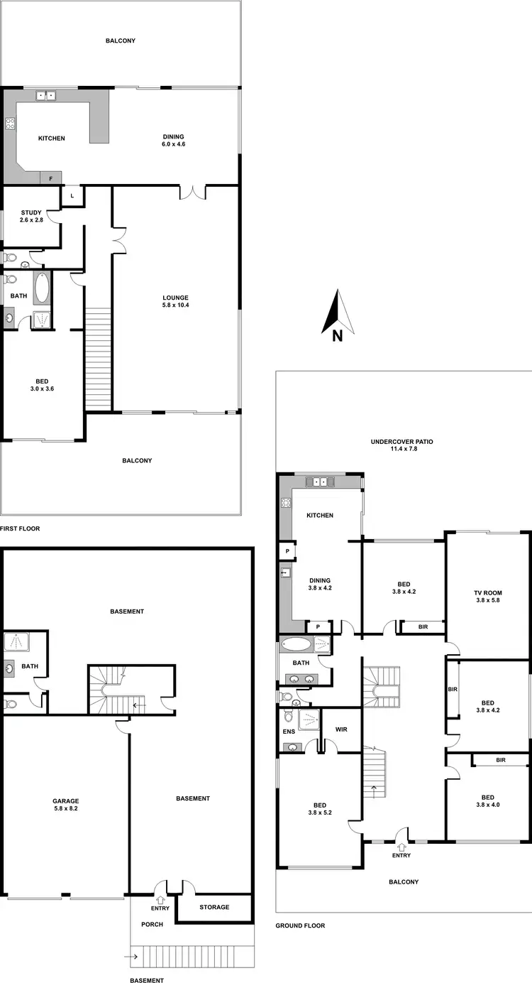 Floorplan of Homely house listing, 61 Dalton Ave, Condell Park NSW 2200