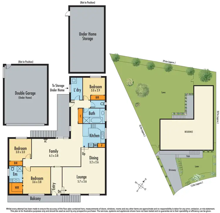 Floorplan of Homely house listing, 10 Little Boy Rise, Endeavour Hills VIC 3802