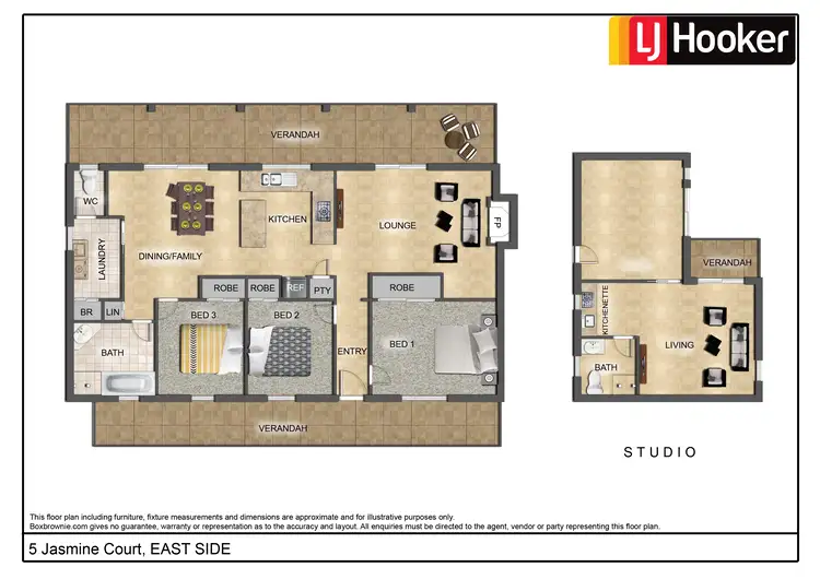 Floorplan of Homely house listing, 5 Jasmine Court, East Side NT 870